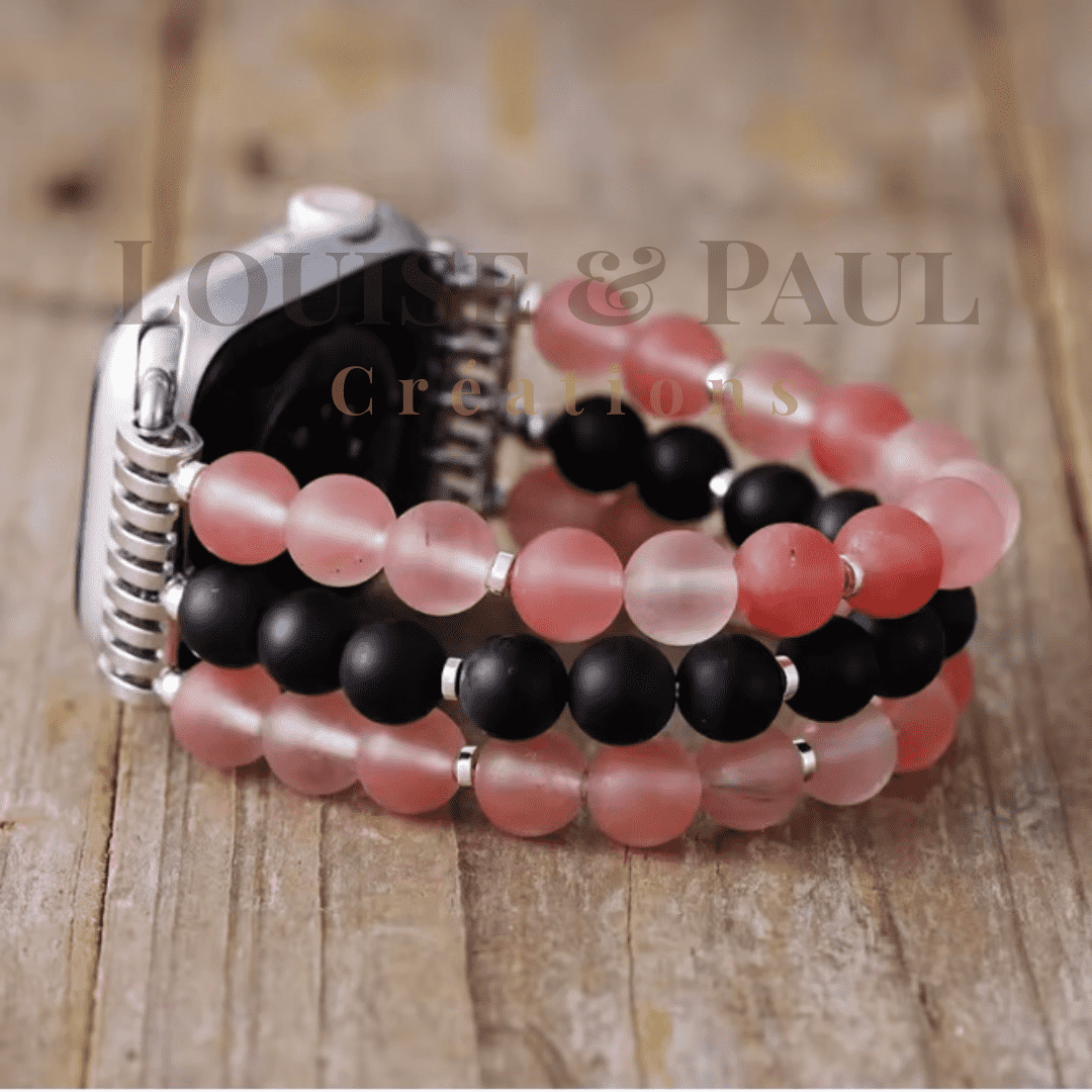 Bracelet Apple Watch Unisexe Quartz Mate