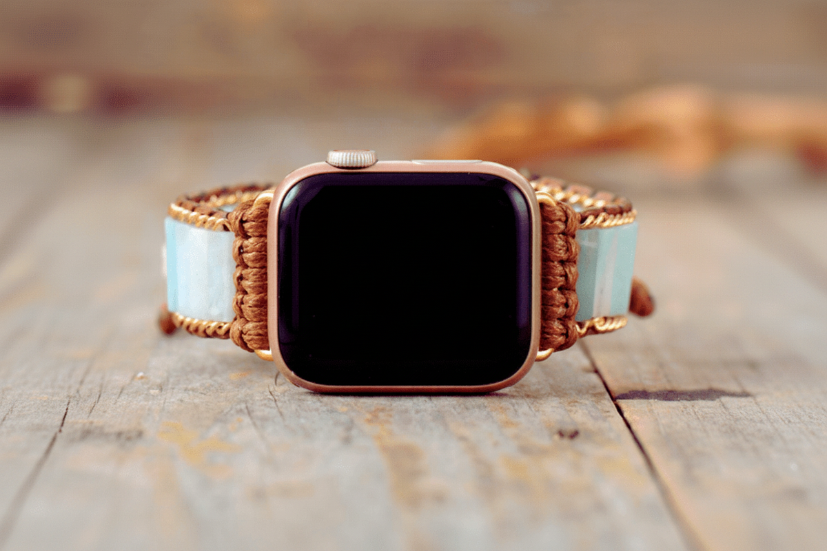 Bracelet Apple Watch Unisexe Amazonite