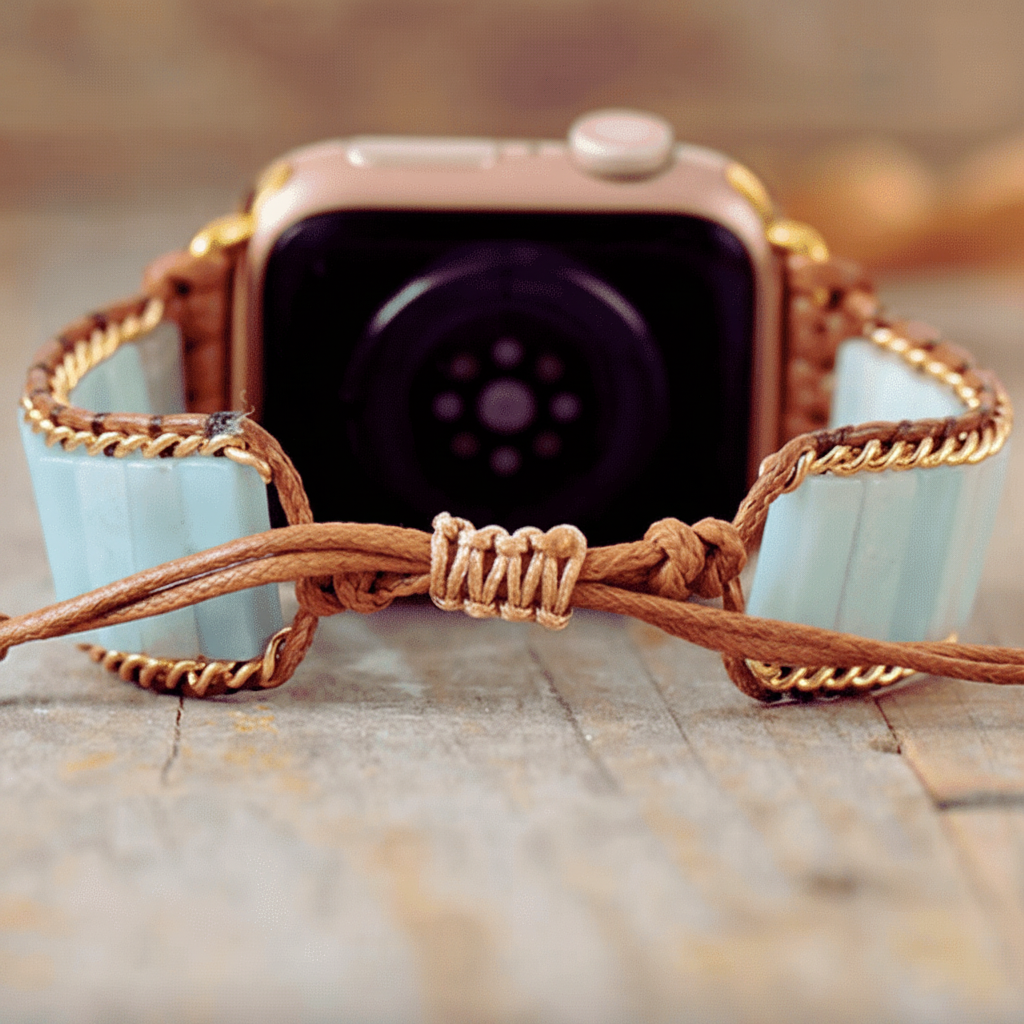 Bracelet Apple Watch Unisexe Amazonite