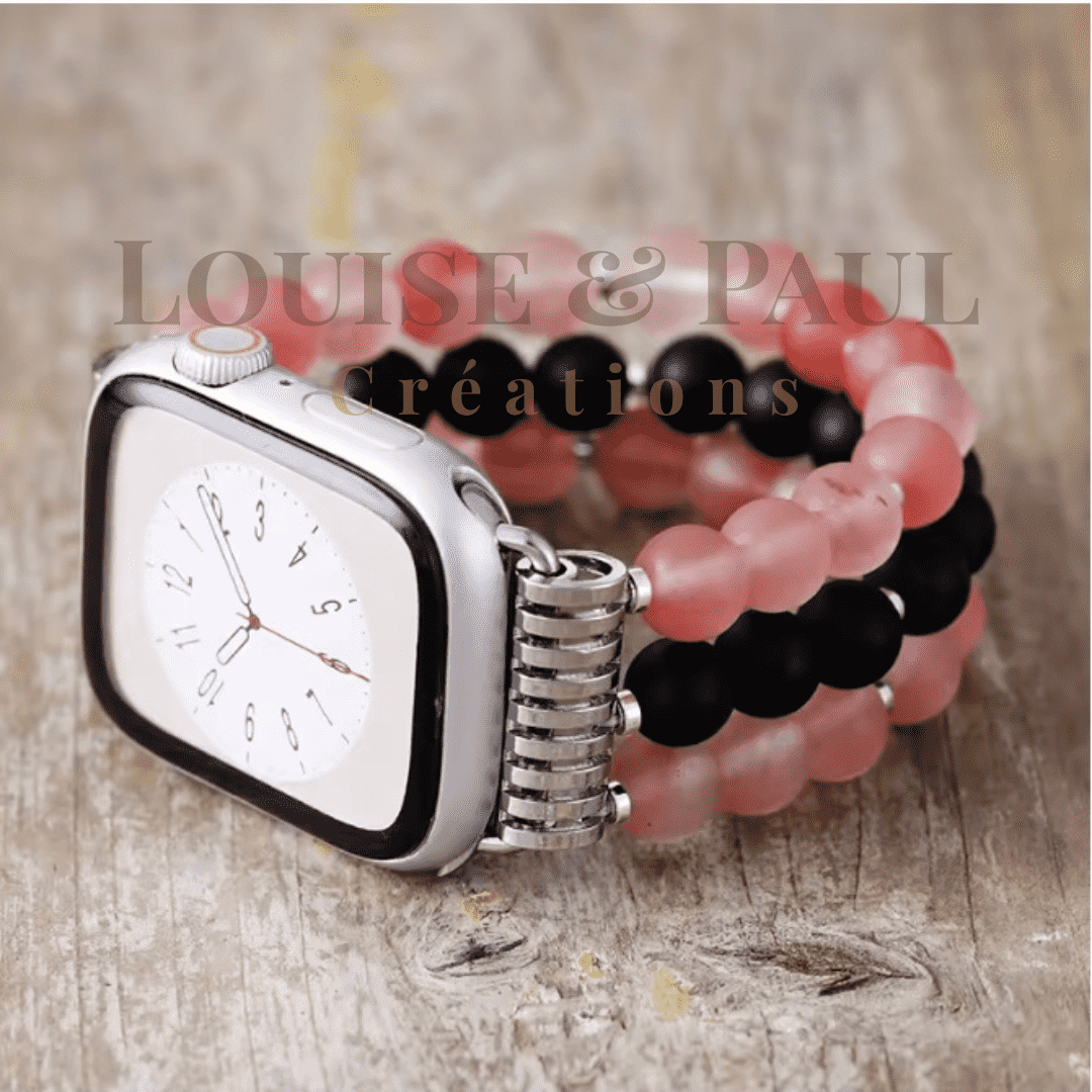 Bracelet Apple Watch Unisexe Quartz Mate