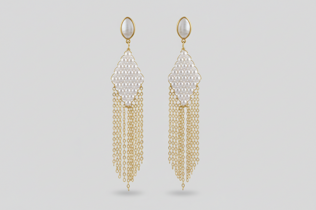 Boucles D'Oreilles Plaquées Or Amazonite, Améthyste ou Perles D'eau douce